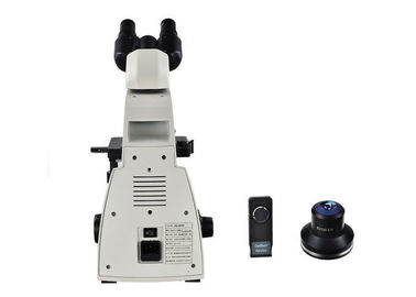 中国 100X UOPの双眼暗視野の顕微鏡検査調節可能なハロゲン照明 サプライヤー