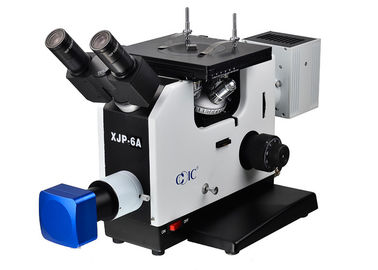 中国 5，000,000台のピクセル カメラが付いている実験室によって逆にされる光学金属顕微鏡 サプライヤー