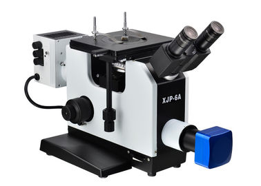 中国 6V 30Wの光源の20X 40Xの直立した金属顕微鏡XJP-6A サプライヤー