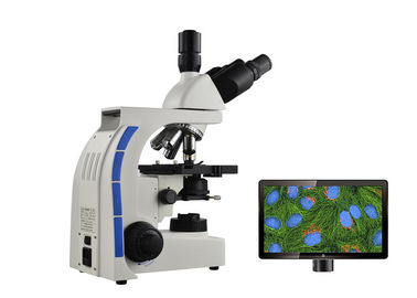 中国 Lcdスクリーンが付いているUB203i LCDデジタルの顕微鏡、Lcdのモニターが付いている顕微鏡9.7インチ サプライヤー