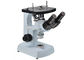逆にされた金属顕微鏡10x 40x 100xの伝達光学顕微鏡検査 サプライヤー