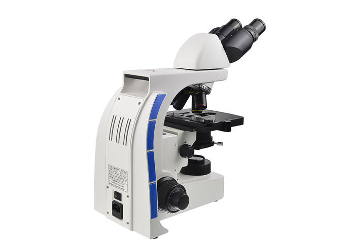 3W LEDの100X実験室の生物顕微鏡の双眼光学顕微鏡はつきます