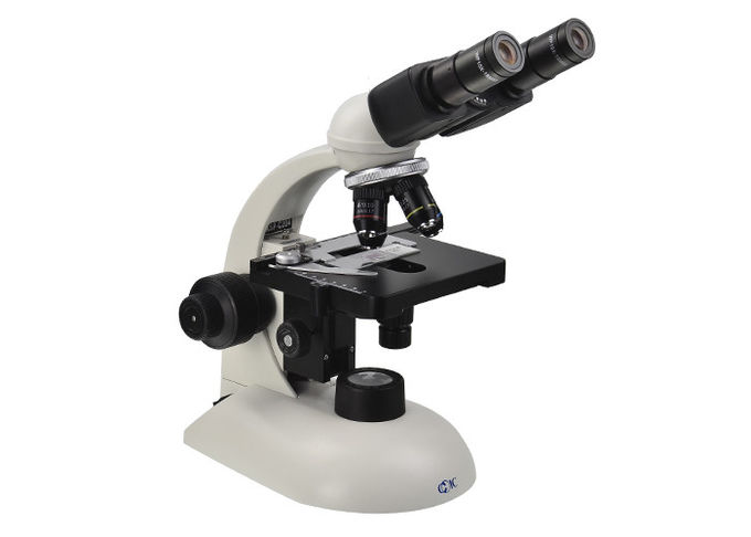 生物学の顕微鏡の実験室学生の単対物双眼顕微鏡10x 40x 100x
