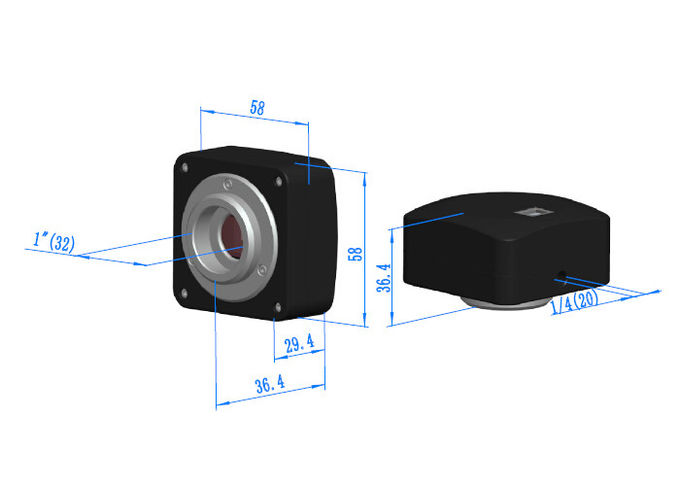 USBの顕微鏡のカメラの顕微鏡の付属品10.0百万のピクセル