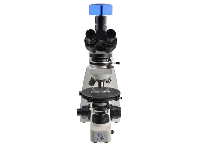送信された偏光の顕微鏡検査のTrinocularの頭部20X 50Xの目的